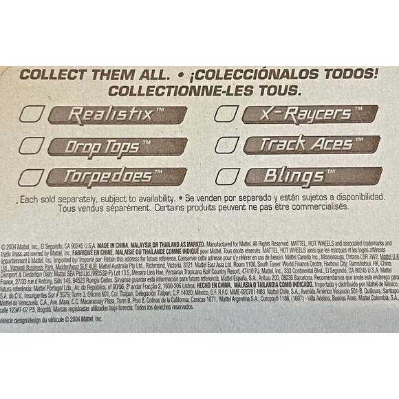 2005 Hot Wheels #47 First Editions-Torpedoes 7/10 SLIDER Lime w/5 Spoke Wheels - Picture 6 of 6